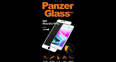 PanzerGlass Case Friendly Screenprotector voor iPhone 6 / 6S / 7 / 8Plus  - Wit