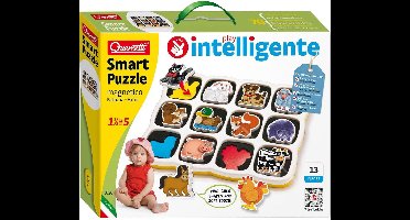 Quercetti Vormenpuzzel Boerderij Junior 12 Stukjes