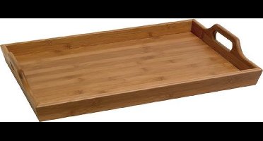 Cosy&Trendy Dienblad met handvaten bamboe - 43x29 cm