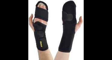 Basko Vission Multi Finger Splint - M - Links - Zwart