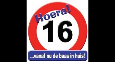 Huldeschild - 16 jaar