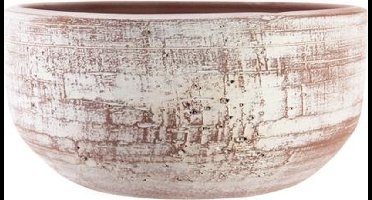 Cosy & Trendy Obsoleto Bloempot Aardewerk - Ø24xH13cm - Terracotta