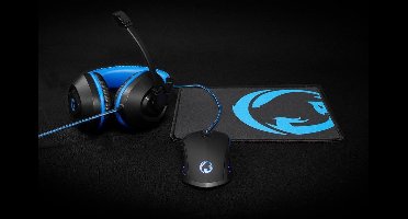 Nedis GCK31100BK Gaming Combo Kit 3-in-1 Headset, Mouse And Mouse Pad