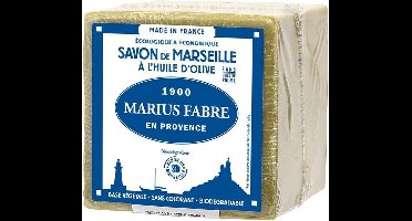 Marius Fabre Savon Marseille zeep olijf in folie 400 Gram