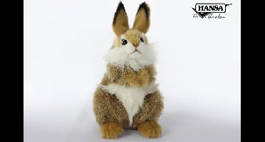 Konijntje bruin 7449 lxbxh = 15x13x24cm