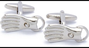 Manchetknopen - Flippers Scubaduiken Zilverkleurig