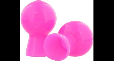 Nipple Sucker Pair in Shiny - Roze - Tepelzuigers