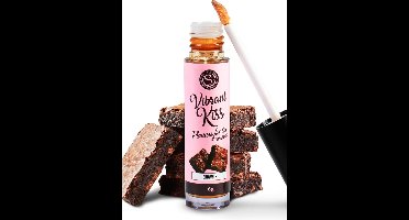 Secret Play Vibrant Kiss - Stimulerend Middel - Lip Gloss - Vibrerend Effect - Brownie Smaak - 6gr