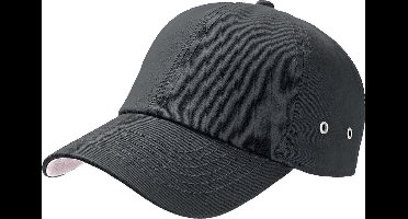 Atlantis Actie 6 Paneel Chino Baseball Cap (Pakket van 2) (Donkergrijs)
