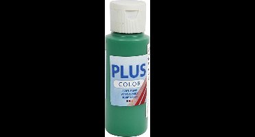 Plus Color Acrylverf, brilliant groen, 60 ml/ 1 fles