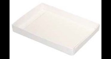 Kartonnen Doosjes Wit 13,7x1,6x19,1cm (25 stuks) | Geschenkdoos | Doosjes Karton