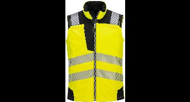 Portwest Hi-Vis Softshell Gilet (3L) PW325 - Geel/Zwart - S