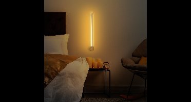 Asir - Wandlamp - Goud 62x7x10 cm