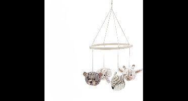 Jollein - Babymobiel - Boxmobiel, Muziekmobiel, Mobiel Baby - Animals