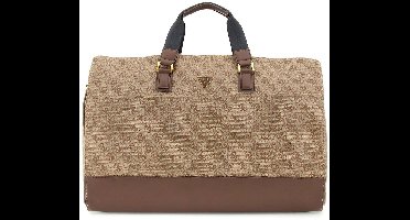 GUESS reistas Milano Convertible Weekender Beige / Brown