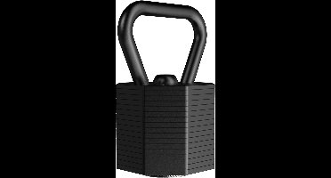 Tunturi Rapid Verstelbare Kettlebell- Kettlebellset van 36 kg - Verstelbaar van 3,5 t/m 36 kg - 25 kettlebells in één - Gewichtenset voor home gym