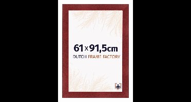 Fotolijst 61x91,5 cm - MDF - Wijnrood Geveegd - Praag