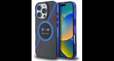 BMW Back Cover - iPhone 16 Pro Max - Black - MagSafe Compatibel - Schokabsorptie