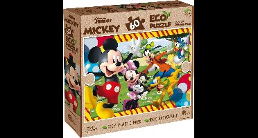 Lisciani - Eco puzzel - Disney Mickey mouse - 60 stuks
