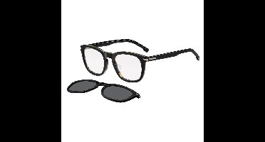 HUGO BOSS BOSS 1725/G/CS QF6 BLACK STRIPED WHITE 51/21/145 MAN Zonnebrillen