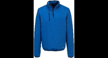 Portwest KX3 Sport Textured Sweatshirt met 1/4 rits KX376 - Kwartsblauw - S