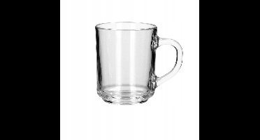 Luminarc Stapelbare Mok van Gehard Glas, 250 ml, Transparant