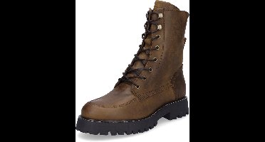 Palpa dames enkellaarsjes bruin