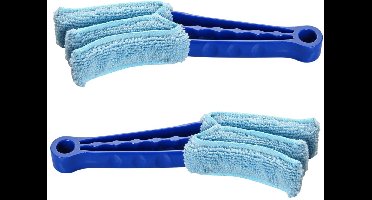 Set van 2 stofborstels huishoudaccessoires Fackelmann