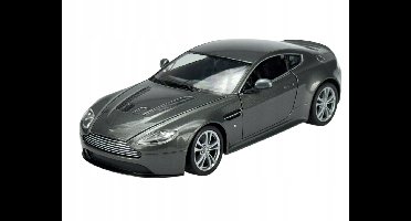 Welly Aston Martin V12 Vantage 1:24 Model Auto Metaal Zilver