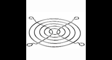 ventilator rooster / bescherming – 80mm Fan Guard – Metaal – Beschermrooster voor Koelventilatoren