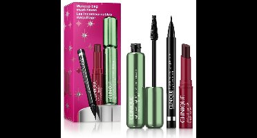 Clinique Make-up Bag Musthaves 3st Set: Mascara 10ml + Eyeliner liquide + lipstick Black Honey