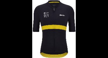 Santini Pirelli Korte Mouw Wielertrui Veelkleurig XS Man,Vrouw