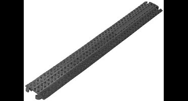 ProPlus Kabelbrug - Kabelgoot - 1m - Zwart