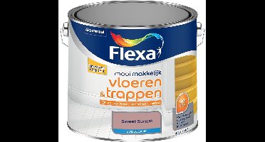 Flexa - Mooi Makkelijk Vloeren & Trappen Zijdeglans - Sweet Sunset - Mengverf - 2.5 L