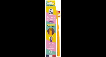 Lamazuna Toothbrush kids yellow 1 Stuks