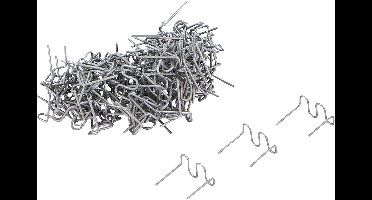BGS Reparatieklem set golfvorm 0,8 mm 100 st - 73353