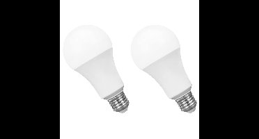 Spectrum LED Lamp E27 18W - 230V - 1800 Lumen - 4000K Neutraal Wit - Natuurlijk Licht - Energiezuinig - 2 stuks