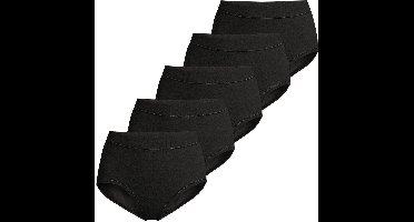 ESGE Dames tailleslip 5 pack Basic - à fines côtes