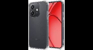 Hoesje - Geschikt voor OPPO A40m - Sterk & Shockproof - Siliconen Case - Back Cover - Telefoon Hoes Shock Proof - Transparant