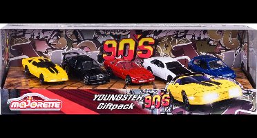 Doos Met 5 Majorette Youngster Vrijloopauto'S Uit De Jaren 90