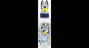 Bluey drinkfles 3D figuur kunststof 560ml voor kinderen.
