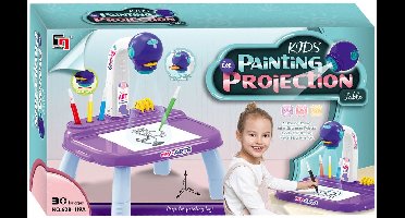 Teken Projectietafel Paars