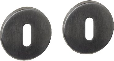 Intersteel Sleutelrozetten verdekt ø52x6mm PVD antraciet