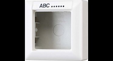 Jung AS500 opbouwdoos Inbouwschakelaar - AS581ANAWW - E2K92