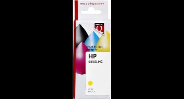 Inktcartridge quantore hp 933xl cn056cn hc geel | 1 stuk