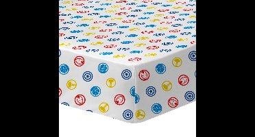 Marvel Avengers Hoeslaken Team - Eenpersoons - 90 x 190/200 cm - Katoen