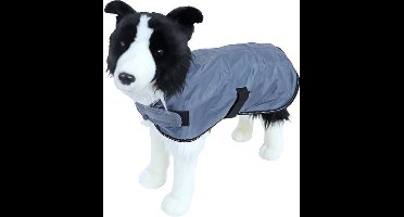 Boony Dog Fashion - Basic Hondenjas Waterproof - Kleur: Grijs - Ruglengte: 40 cm