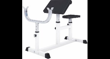 Gorilla Sports Biceps Curlbank - Fitnessbank - Verstelbaar