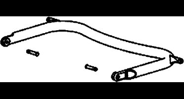 Dometic Micro Heki Beugel inclusief Montagedelen