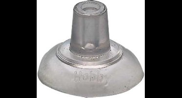 Hobby Lochzuiger 2 stuks transparante zuignappen met gat 22 mm voor aquarium en hobby